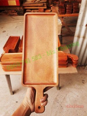 Khay tay cầm 42x15cm