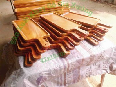 Khay tay cầm 42x15cm
