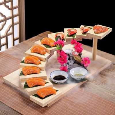 Kệ Gỗ 10 tầng - Quán BBQ Lẩu Nướng