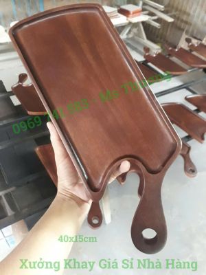 Khay Tay Cầm Lệch 40x15cm