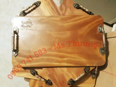 Thớt phẳng quai nắm phong cách Âu