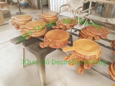 Thớt Pizza Tay Cầm 23x33cm