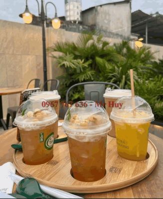 Khay Bưng Bê Trà Sữa