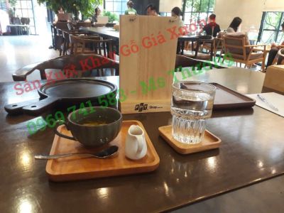 Khay Gỗ Đẹp Quán Cafe