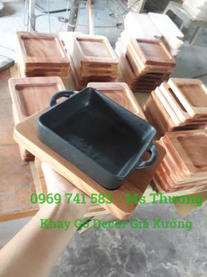 Đế Gỗ Lót Nồi Gang