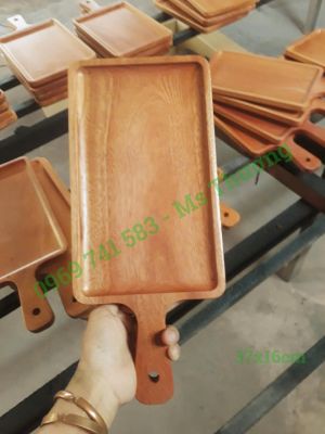 Khay tay cầm 37x16cm