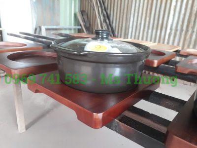 Đế Gỗ Lót Nồi Mì Cay