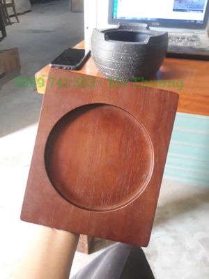Đế Gỗ Lót Nồi Gang Tròn