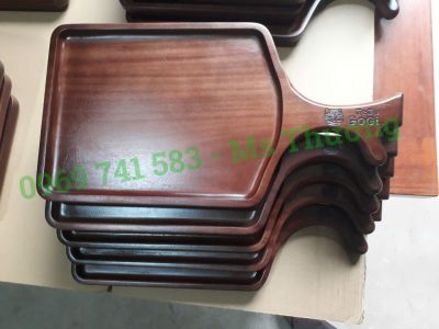 Khay Tay Cầm Sừng 40x21cm