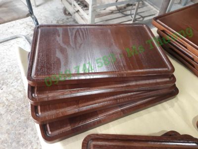 Thớt Gỗ Có Rãnh 25x40cm
