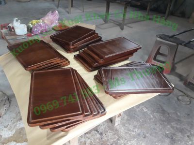 Thớt Gỗ Có Rãnh 25x40cm