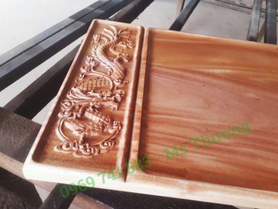Khay Hoa Văn Họa Tiết Rồng