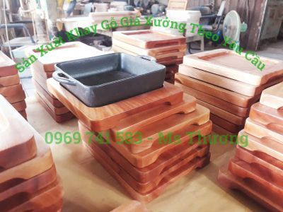 Đế Gỗ Lót Nồi Gang
